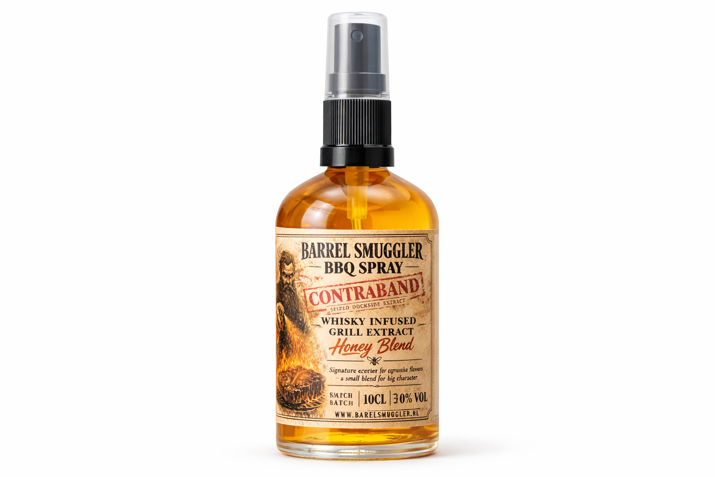 Barrel Smuggler BBQ Spray – Whisky (10CL, 30%)