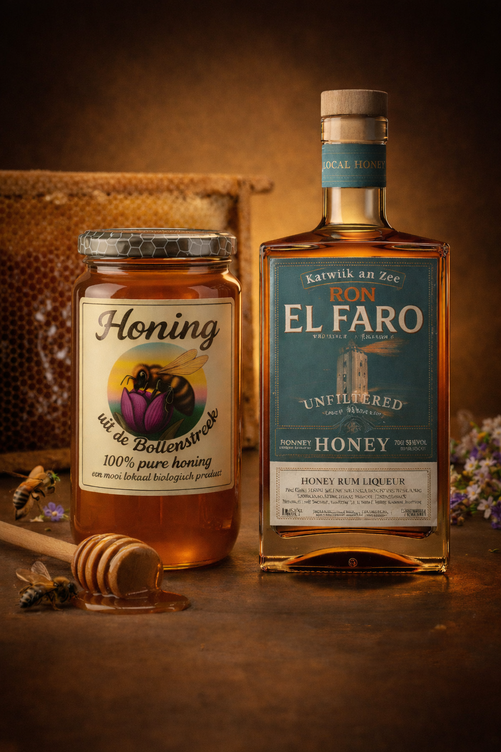 El Faro Honey Duo - Rum en honing!