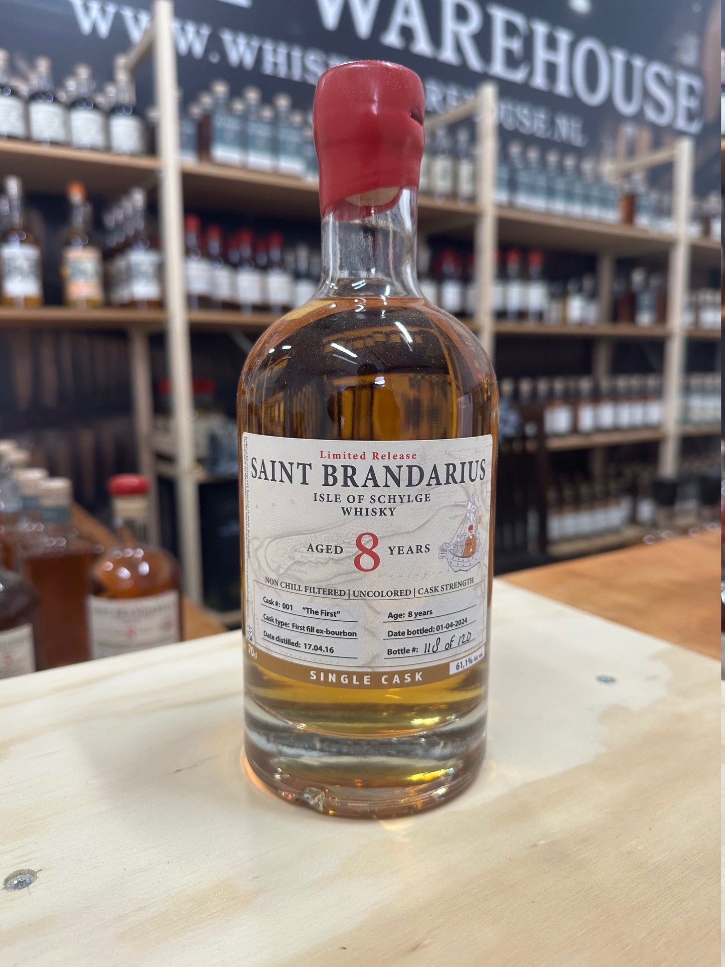 Saint Brandarius 8 years #Cask 001 "The First"