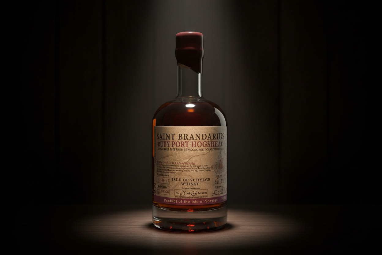 Saint Brandarois Ruby Port Hogshead Cask, limited Edition van Terschelling.