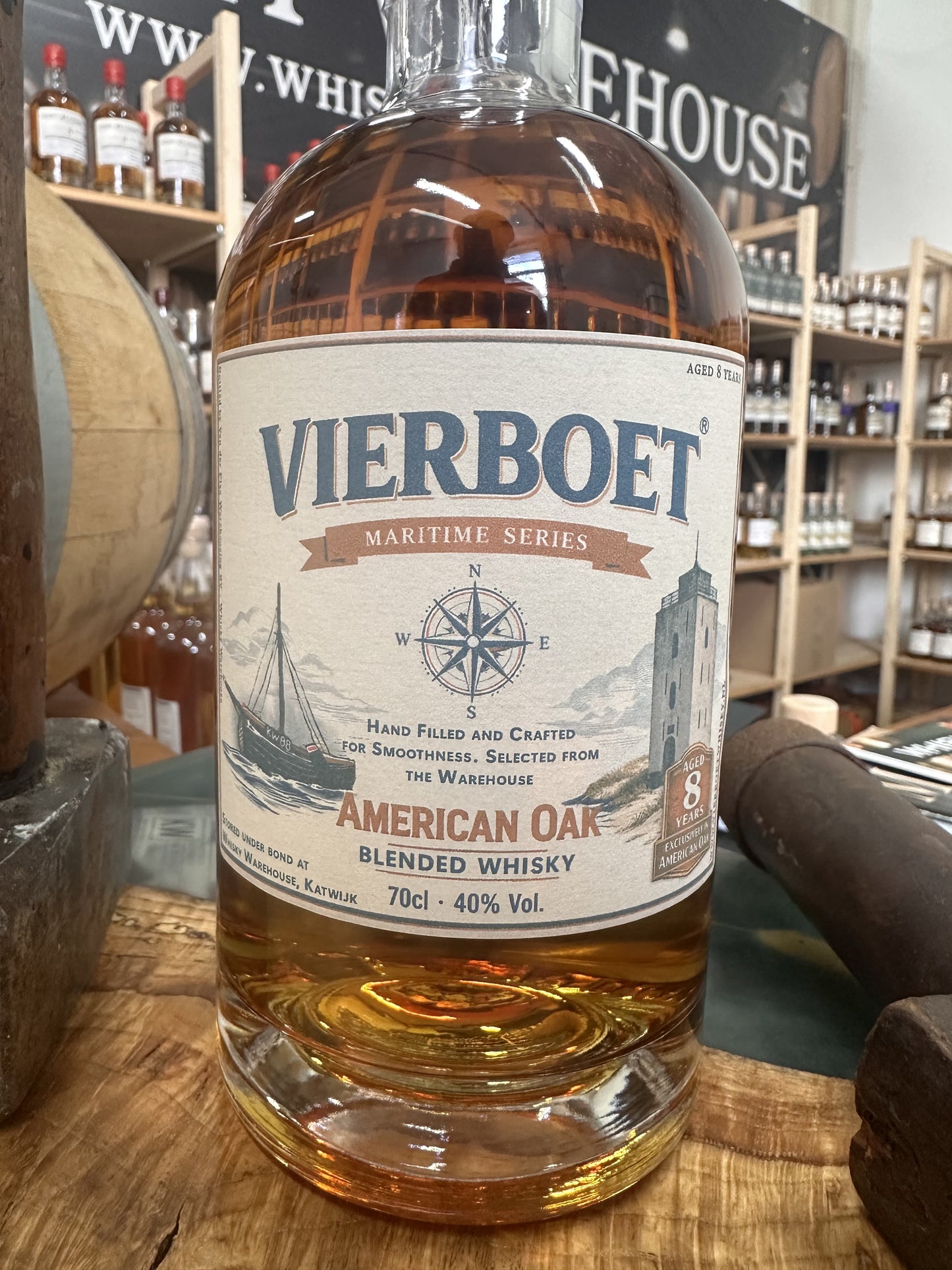 Vierboet American Oak, een nieuwe release en uiterst betaalbaar! Prijs/kwaliteit zeer interessant.