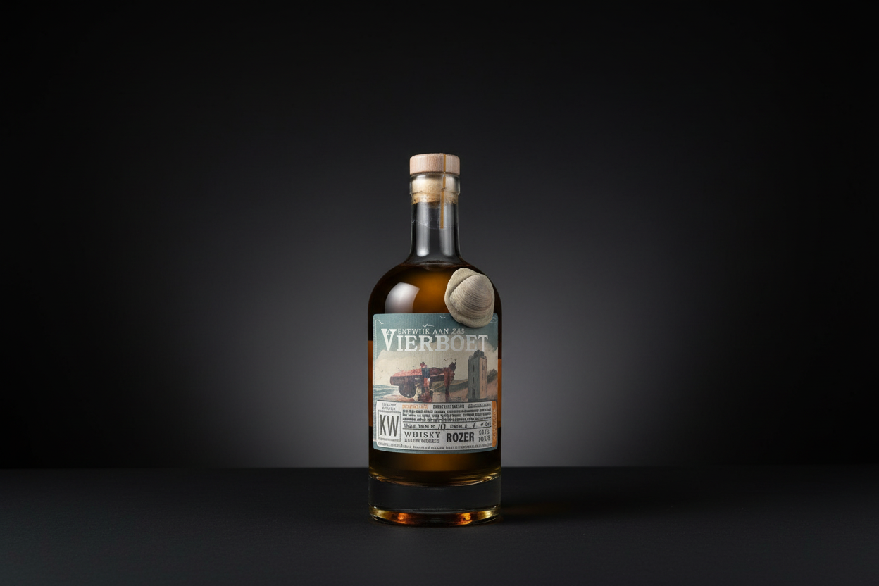 Gelimiteerde Vierboet Rozer Release, gelagerd op een Caribisch ex-rum vat. Geliefd onder de Vierboet-liefhebbers.