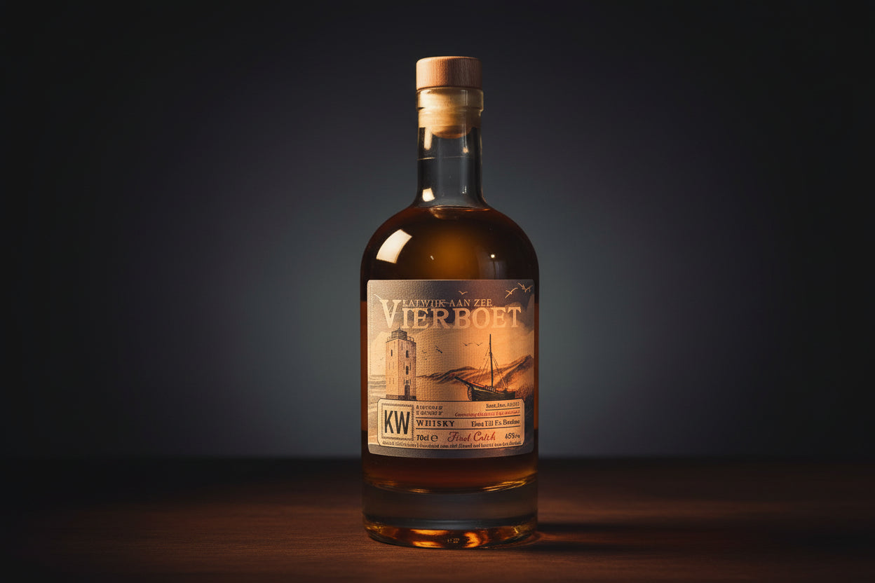De whisky uit Katwijk, First Fill Vierboet.