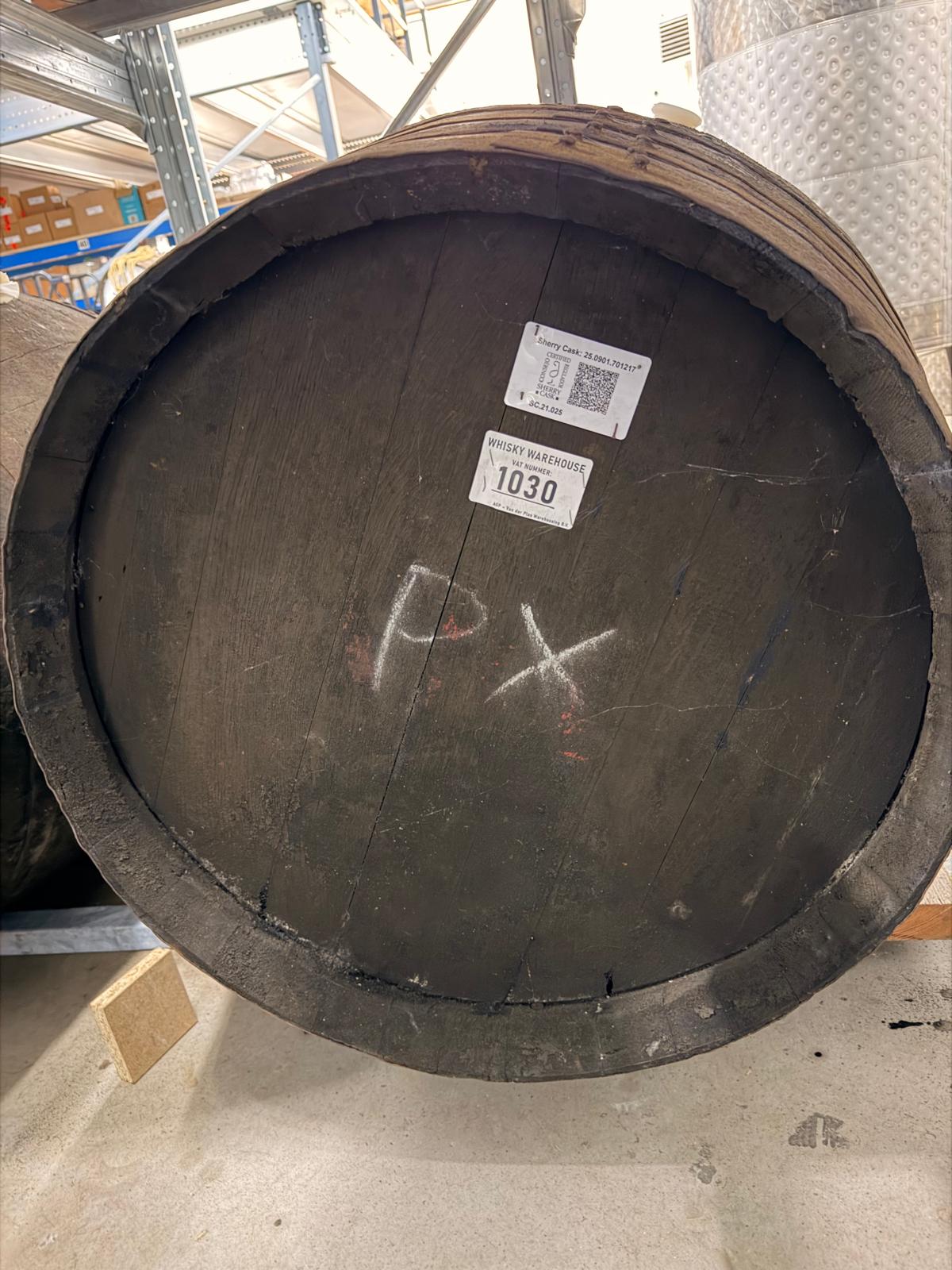 PX Sherry Butt 1030 - Founding Warehouse Cask