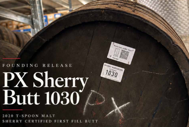 PX Sherry Butt 1030 - Founding Warehouse Cask